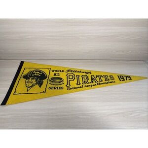 Pittsburgh Pirates 1979‎ World Series MLB Baseball Full Size Vintage Pennant